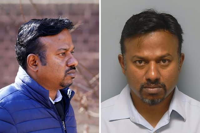 Mohan Babu has been sentence to three-and-a-half-years in prison after being found guilty of four counts of sexual assault. Picture: Gareth Fuller/PA/Hampshire and Isle of Wight Constabulary