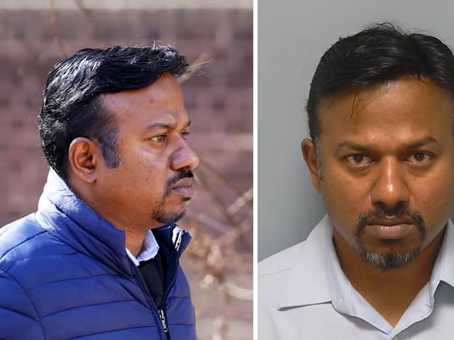 Mohan Babu has been sentence to three-and-a-half-years in prison after being found guilty of four counts of sexual assault. Picture: Gareth Fuller/PA/Hampshire and Isle of Wight Constabulary