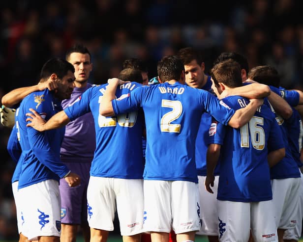 Pompey are close to a return to the Sky Bet Championship. They've not played in the division for nearly 12 years. (Photo by Bryn Lennon/Getty Images)