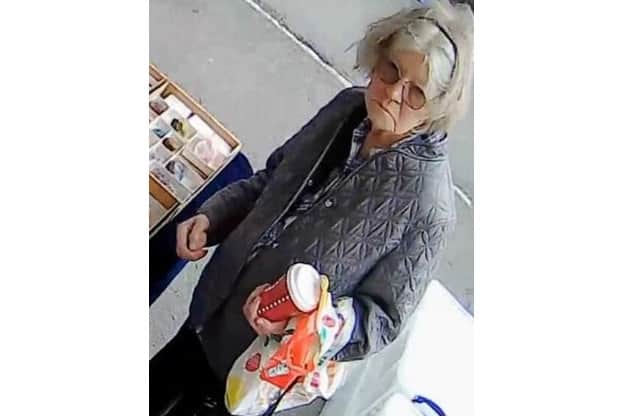 Police want to find this woman. Pic : Hants police