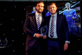 Pompy skipper Marlon Pack was named player of the season, at the club's end of season awards last night. Pic: Jason Brown