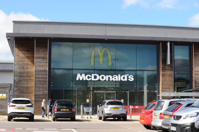 McDonald's which is coming to Whiteley Shopping Village. Pic: Sarah Standing 