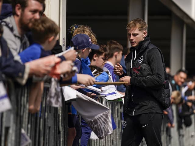 Paddy Lane must settle for a place on the bench for Pompey's clash with Wigan. Picture: Jason Brown/ProSportsImages