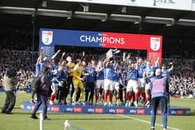 Pompey have officially been crowned League One champions