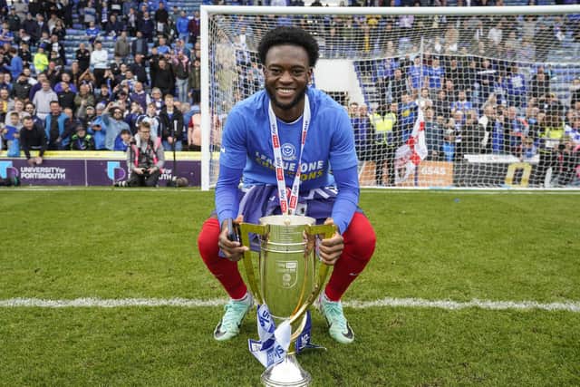 John Mousinho insists Pompey are not about to put in a bid for Abu Kamara. Picture: Jason Brown/ProSportsImages