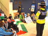 Barclays Portsmouth tageted by "defiant" Palestine solidarity activists - three arrested during demonstration