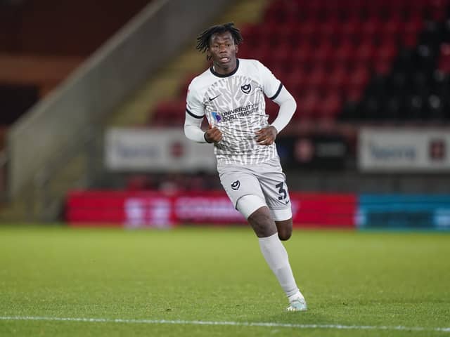 Sam Folarin is on trial at Ipswich as he seeks another club. Picture: Jason Brown/ProSportsImages
