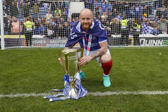 Connor Ogilvie is to be offered a new contract to remain at Fratton Park
