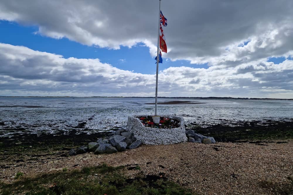 The People's Memorial at Langstone Harbour.