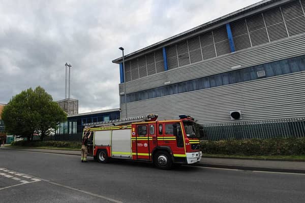 Firefighters are tackling an incident in Quartremaine Road, Portsmouth.
