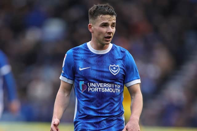 Tom Lowery could be handed a recall for Pompey's final match of their title-winning season. Picture: Jason Brown/ProSportsImages