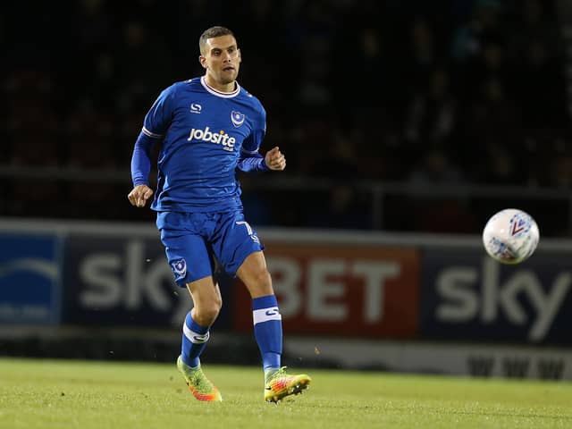 Stuart O'Keefe spent a season on loan at Portsmouth. His return to Hampshire has ended after just one year. (Image: Pete Norton/Getty Images)