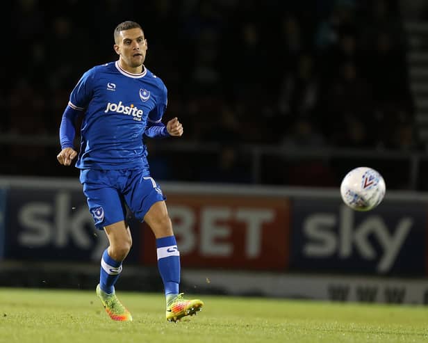 Stuart O'Keefe spent a season on loan at Portsmouth. His return to Hampshire has ended after just one year. (Image: Pete Norton/Getty Images)