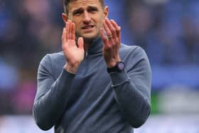 Pompey boss John Mousinho. Pic: (Photo by Gary Oakley/Getty Images)