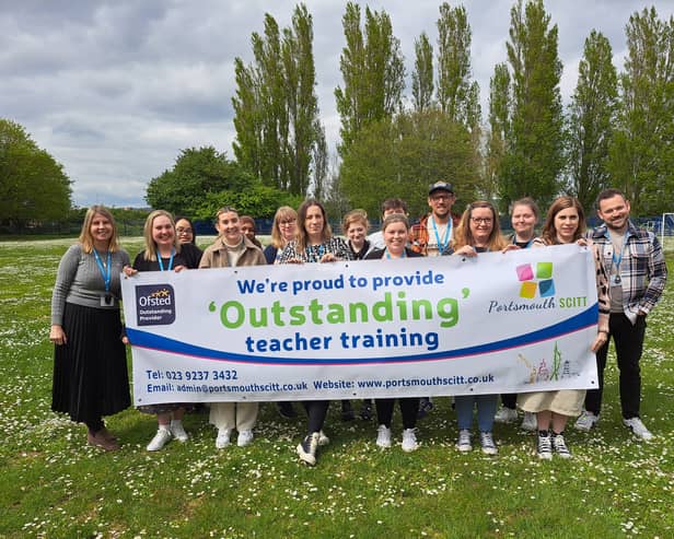 Portsmouth Primary SCITT has received an outstanding Ofsted in its recent inspection.