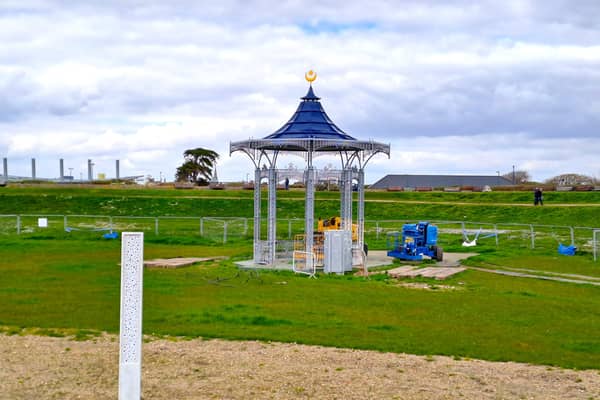 Southsea bandstand is on its way to being transformed into a brilliant homage to the city. 