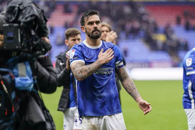 Skipper Marlon Pack has been offered a fresh deal to remain at Fratton Park. Picture: Jason Brown/ProSportsImages