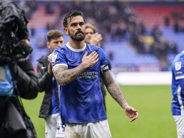 Skipper Marlon Pack has been offered a fresh deal to remain at Fratton Park. Picture: Jason Brown/ProSportsImages