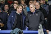 Pompey director Eric Eisner with chairman Michael Eisner. Picture: Jason Brown/ProSportsImages