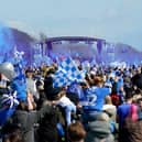 Pompey have apologised over sound issues which impacted the Southsea Common celebrations. Pic:  Andrew Matthews/PA Wire.
