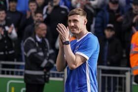 Gavin Whyte is now 'in a good place' according to John Mousinho following family issues which impacted his Pompey form. Picture: Jason Brown/ProSportsImages