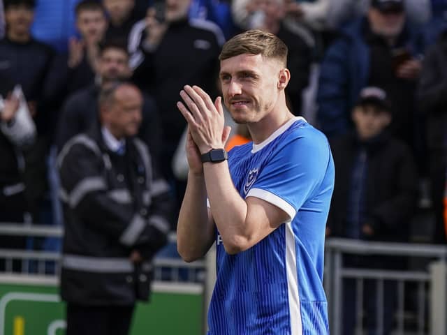 Gavin Whyte missed Pompey's Southsea Common party on Sunday through illness. Picture: Jason Brown/ProSportsImages