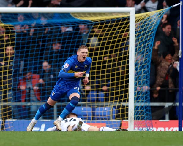 Ronan Curtis scored five times for AFC Wimbledon over the second half of the season following his Janauary arrival on a free transfer