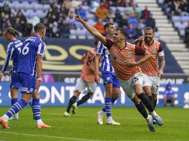 Regan Poole is expected to return for Pompey in the coming weeks. Picture: Jason Brown/ProSportsImages