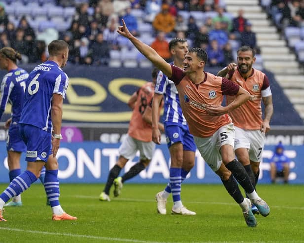 Regan Poole is expected to return for Pompey in the coming weeks. Picture: Jason Brown/ProSportsImages