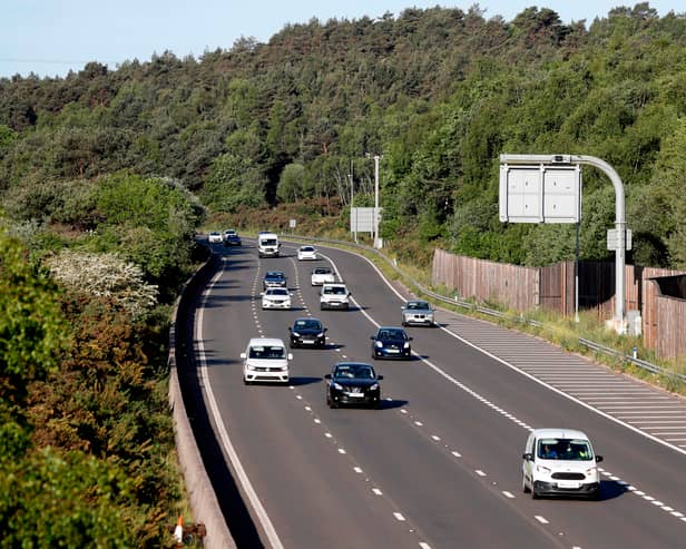 National Highways will be carrying out major infrastructure improvements on the M3 in Hampshire. Picture: ADRIAN DENNIS/AFP via Getty Images