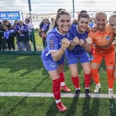 Hannah Haughton captained Pompey Women to the National League Southern Premier Division title with the team only losing one game with one game still to play.