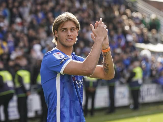Pompey defender Ryley Towler is anticipating a return to former club Bristol City next season. Pic: Jason Brown/ProSportsImages