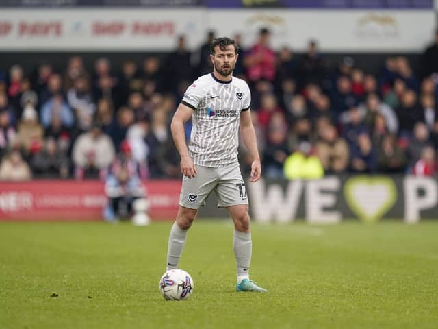 First-choice right-back Joe Rafferty is among those released by Pompey following promotion to the Championship. Picture: Jason Brown/ProSportsImages