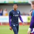Louis Dennis had an unsuccessful time at Pompey, but has now returned to the Football League. Picture: Joe Pepler