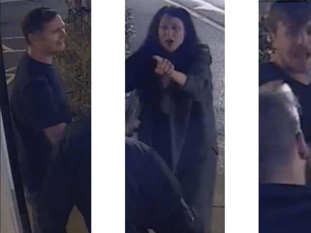 Police are asking for anyone who knows the pictured people to come forward as they may be able to help with an investigation into an assault of a woman in her 40s at The Farmhouse pub in Burrfields Road.