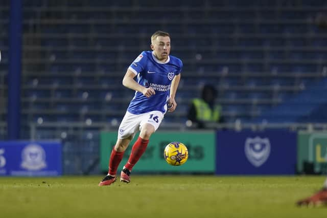 Pompey have decided against taking up their option on Joe Morrell - but want him to stay. Picture: Jason Brown/ProSportsImages