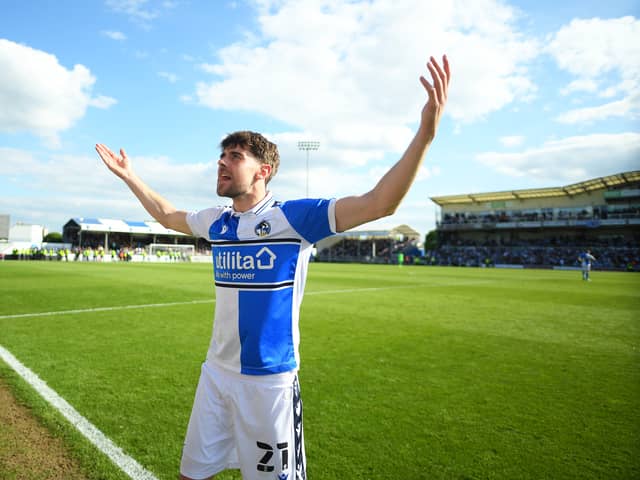 Bristol Rovers' Antony Evans is being eyed by Pompey this summer. Pic: Getty.