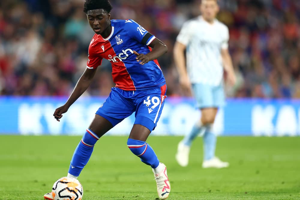 Crystal Palace's Jesurun Rak-Sakyi is of interest to Pompey as they reshape their squad for the Championship. Pic: Getty.
