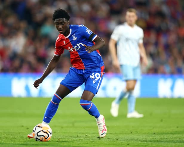 Crystal Palace's Jesurun Rak-Sakyi is of interest to Pompey as they reshape their squad for the Championship. Pic: Getty.