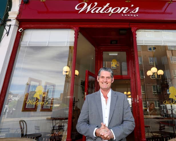 Richard Peckham has opened Watson's Lounge at the southern end of Palmerston Road, Southsea.