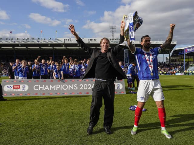 Eric Eisner has revealed his Portsmouth ambition in next year's Championship. Picture: Jason Brown/ProSportsImages