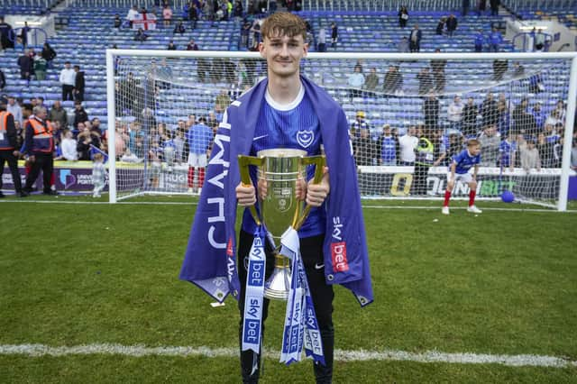 Josh Dockerill has been released by Pompey, despite not playing since July through serious injury. Picture: Jason Brown/ProSportsImages