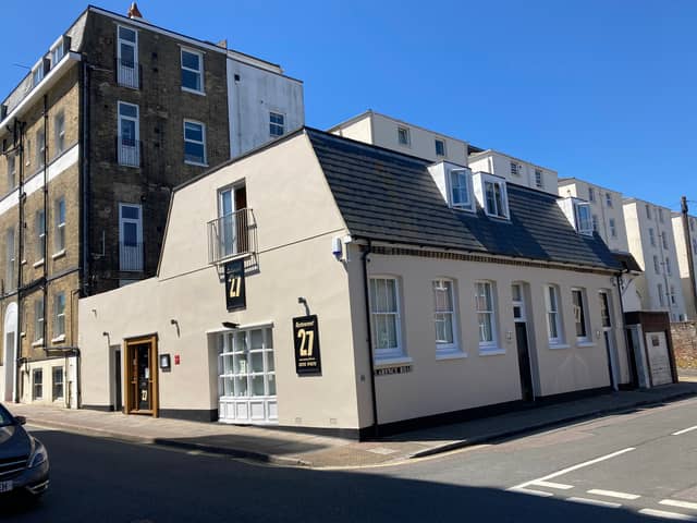 Restaurant 27 in Southsea has been sold to a private owner who is planning to transform the venue into an Italian eatery. 

Picture: Christies & Co and Savills 