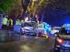 Picture shows head-on crash involving taxi in Southsea as four people injured