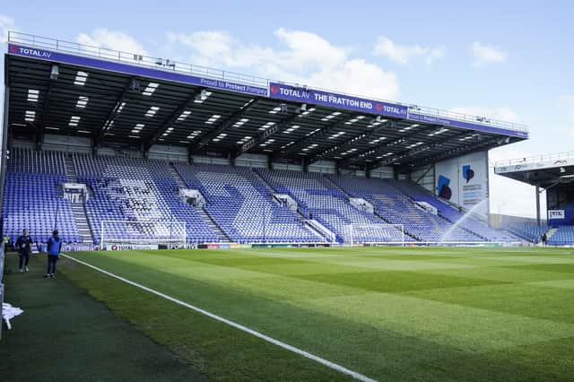 Pompey are drawing up plans to replace their Fratton Park pitch in a £1.7m project. Picture: Jason Brown/ProSportsImages