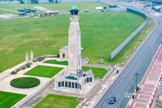 Preparations for the D-Day 80 Commemorations begins on Southsea Common. Picture: Marcin Jedrysiak