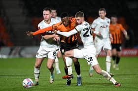 Former Pompey player Nicke Kabamba, now with Barnet, scored on his England C debut this week. Picture: Justin Setterfield/Getty Images.