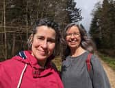Friends Lisa and Tania have praised the care they received at Queen Alexandra Hospital after Lisa donated her kidney to Tania.