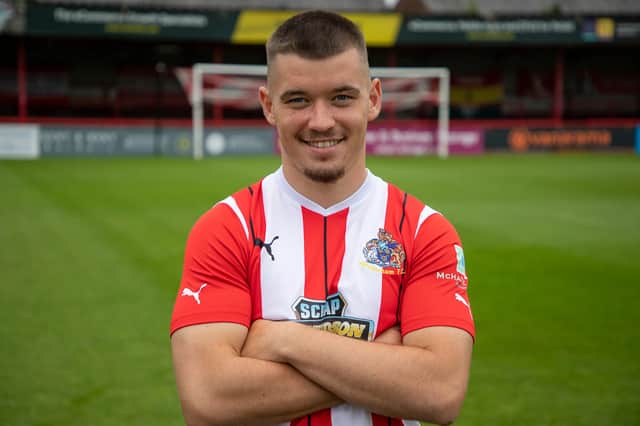 Chris Conn-Clarke has scored 23 goals in 46 Alty appearances