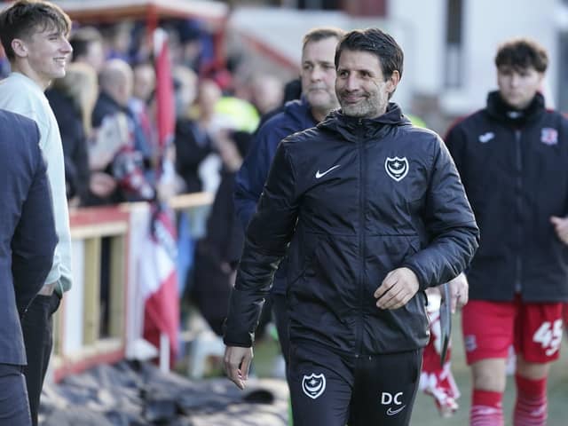Danny Cowley was replaced as Pompey head coach by John Mousinho, yet had recruited seven of the side which would win the League One title. Picture: Jason Brown/ProSportsImages